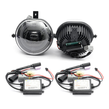 Clear Lens LED Halo Fog Light Assembly For 2013-2018 Mini - NS Auto Lighting