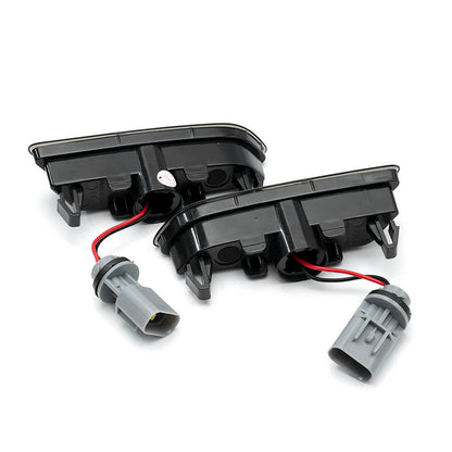 Smoked Lens LED Front Bumper Side Marker Lights For 2020+ Hyundai Sonata - NS Auto Lighting