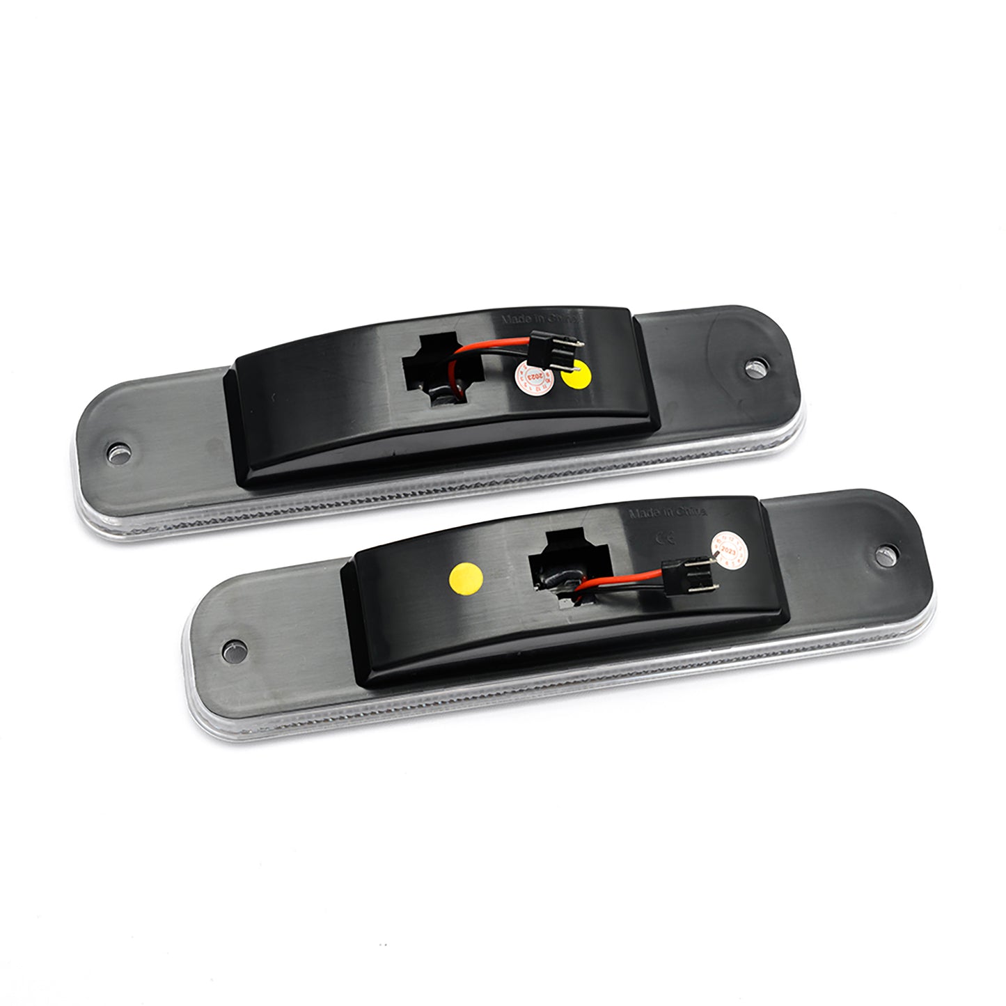 Clear Lens LED Front Bumper Side Marker Lights For 1973-1987 Chevrolet GMC C/K Series Trucks, etc. - NS Auto Lighting