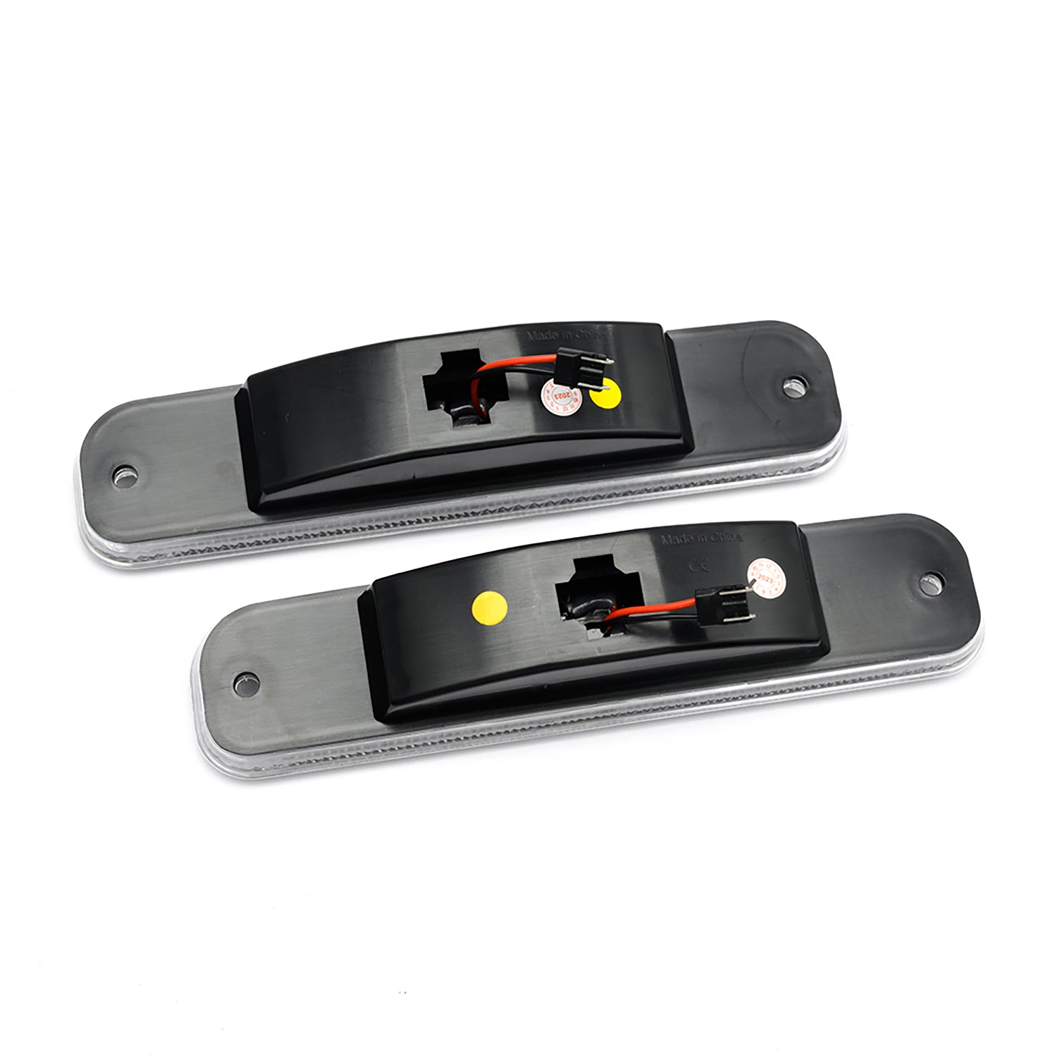 Clear Lens LED Front Bumper Side Marker Lights For 1973-1987 Chevrolet GMC C/K Series Trucks, etc. - NS Auto Lighting