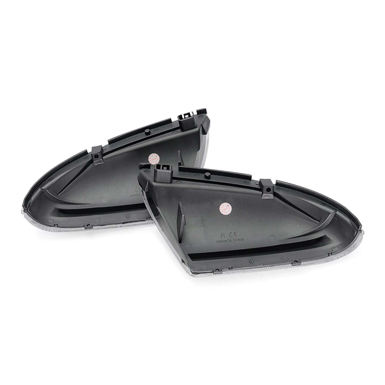 Clear Lens Dynamic Switchback LED Side Mirror Turn Signal & Puddle Lights For 2009-2023 Dodge Ram - NS Auto Lighting