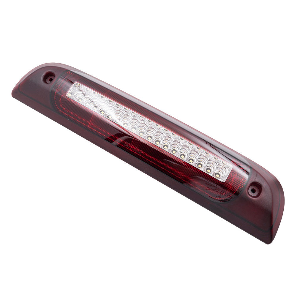 Red Lens F1 Style Strobe LED Third Brake Light For 2014-2019 Chevrolet Silverado, GMC Sierra - NS Auto Lighting