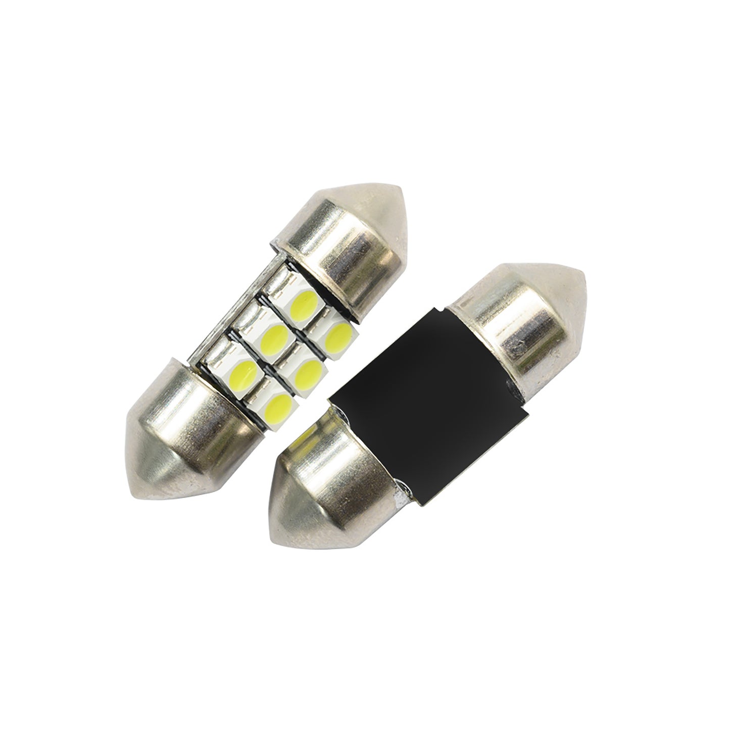 27mm 2835 6SMD Festoon LED Interior Dome Reading Light Bulbs