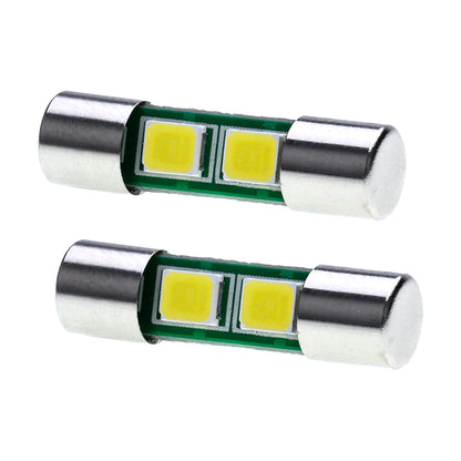 20mm 2835 Festoon LED Sun Visor Vanity Mirror Light Bulbs For 2004-2013 Nissan Titan, etc. - NS Auto Lighting