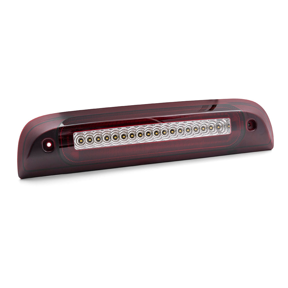 Red Lens F1 Style Strobe LED Third Brake Light For 2014-2019 Chevrolet Silverado, GMC Sierra - NS Auto Lighting