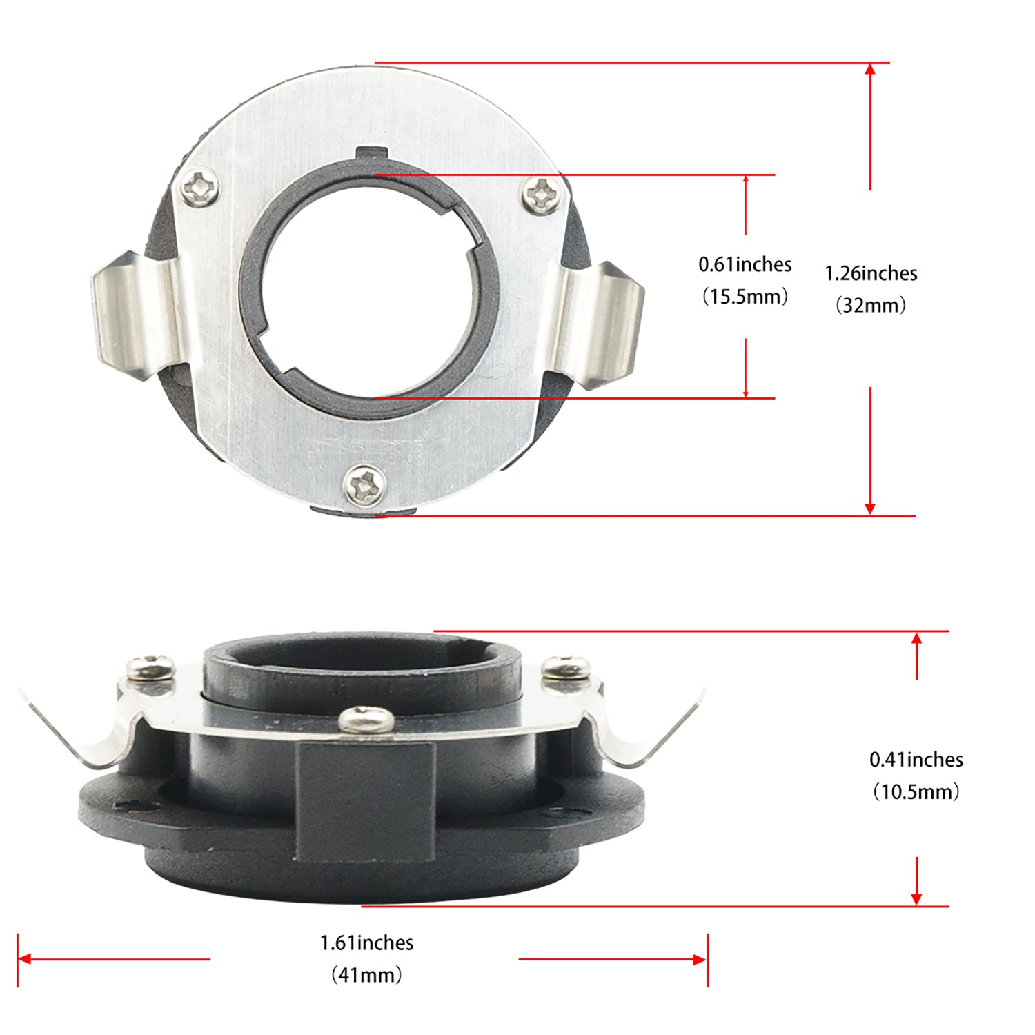 H7 LED Headlight Bulb Retainers For VW Passat B5.5, etc. - NS Auto Lighting