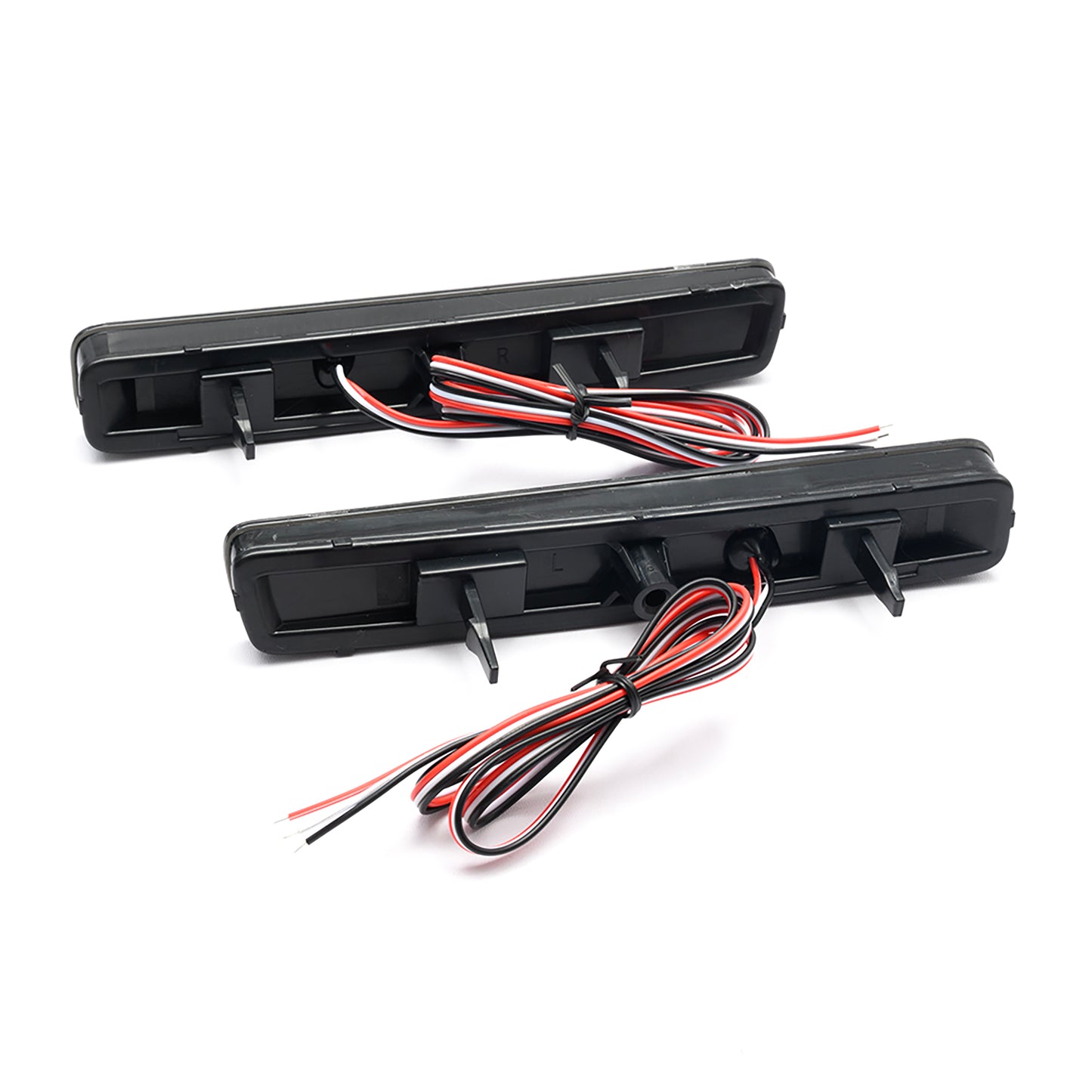 Smoked Lens LED Rear Bumper Reflector Lights For 2023+ Toyota GR Corolla, etc. - NS Auto Lighting