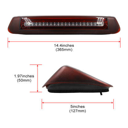 Red Lens LED Third Brake Light For 2004-2008 Ford F150, etc. - NS Auto Lighting