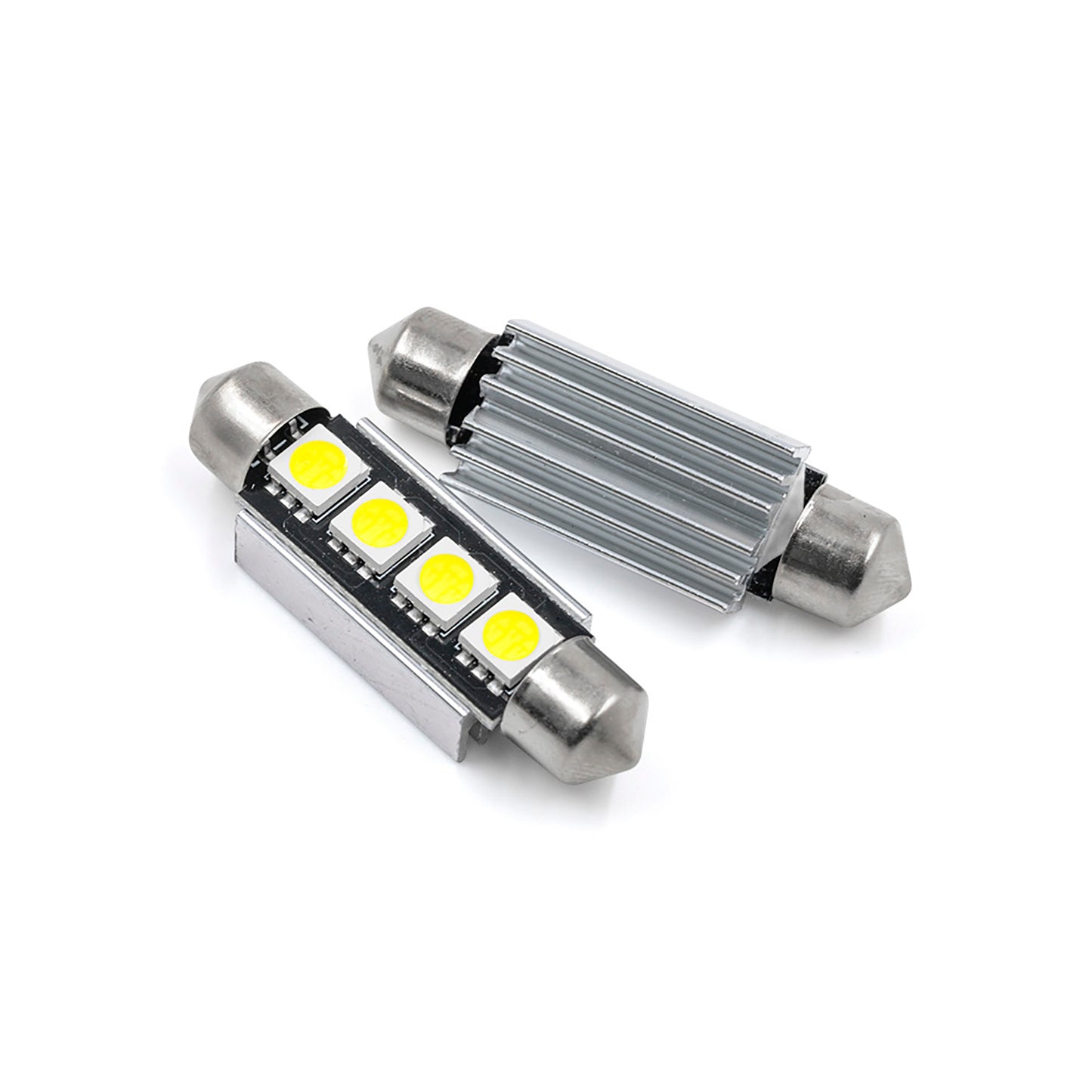 42mm 5050 4SMD Festoon LED Interior Map Dome Reading Light Bulbs