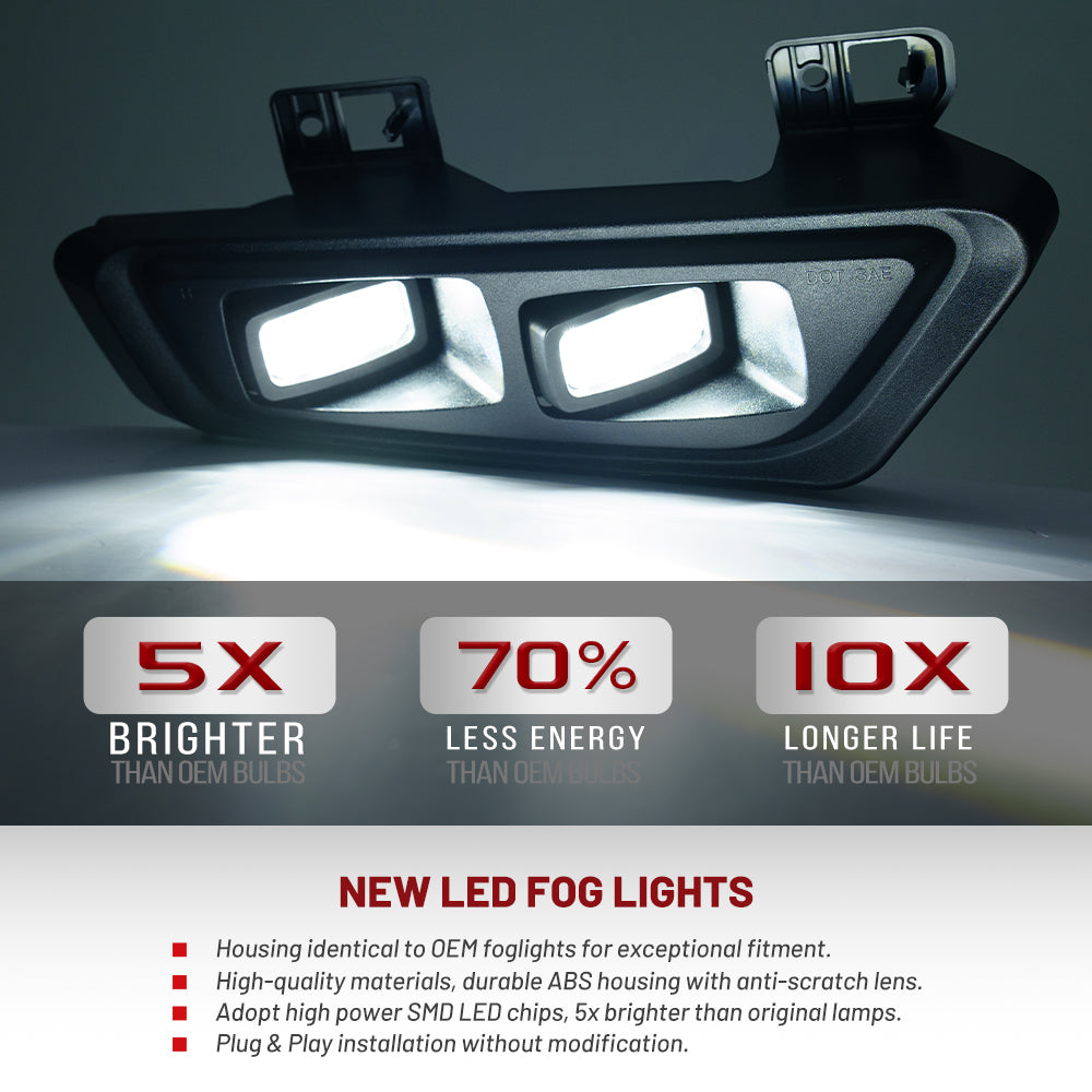 Geräucherte Linse Switchback LED Frontstoßstange Nebelscheinwerfer Montage für Ford