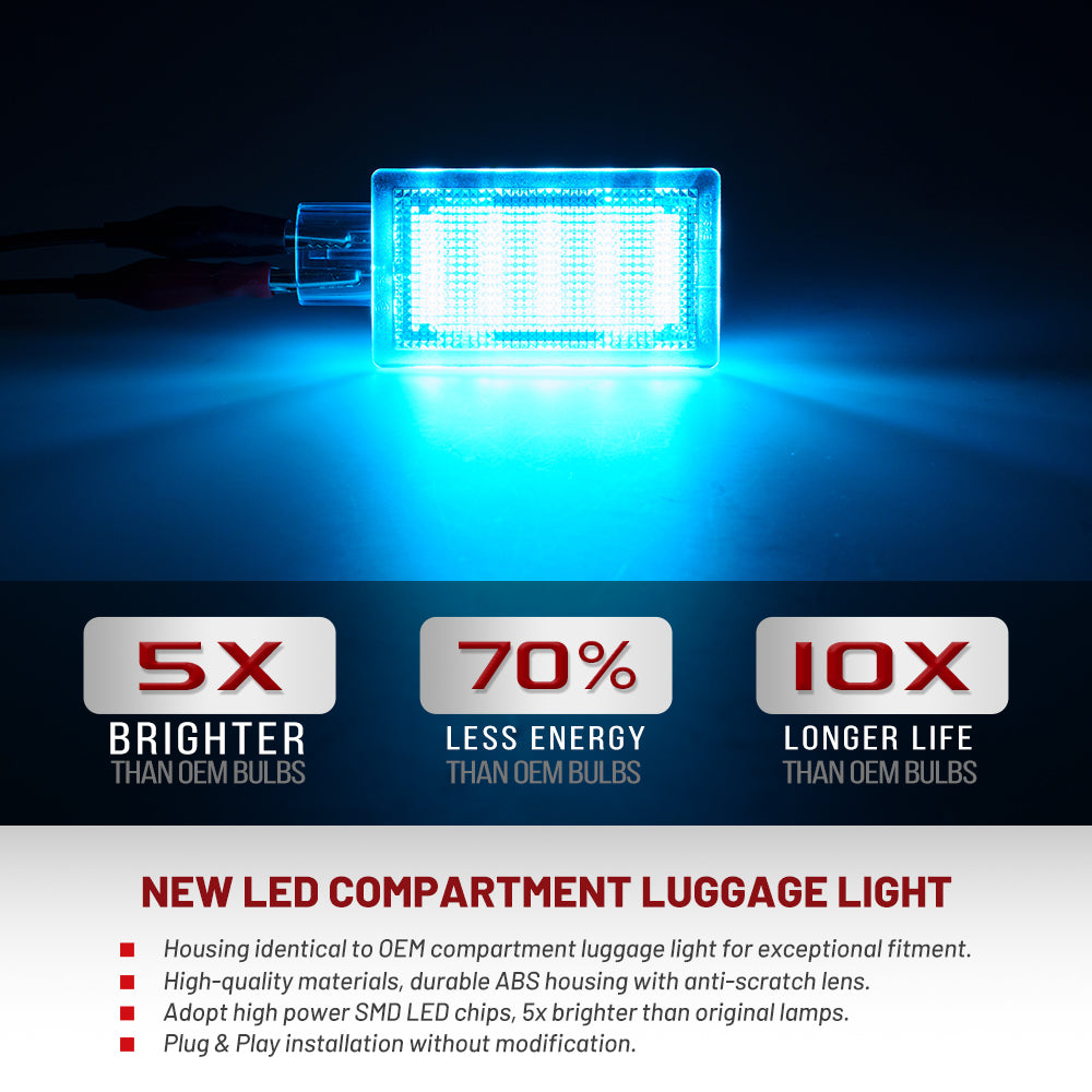 Blue LED Trunk Cargo Light for 2005-2014 Ford Mustang
