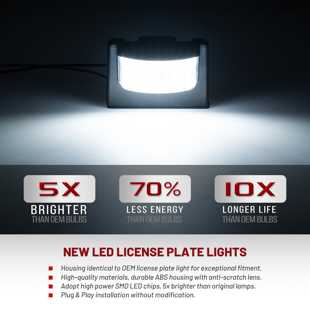 LED-Kennzeichenleuchten für Hyundai Tucson, Kia Niro usw.