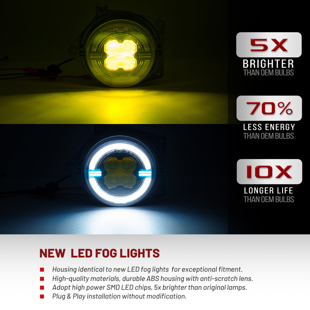 Feux clignotants avant dynamiques à LED à lentille fumée pour Hummer H3 2006-2010, etc.