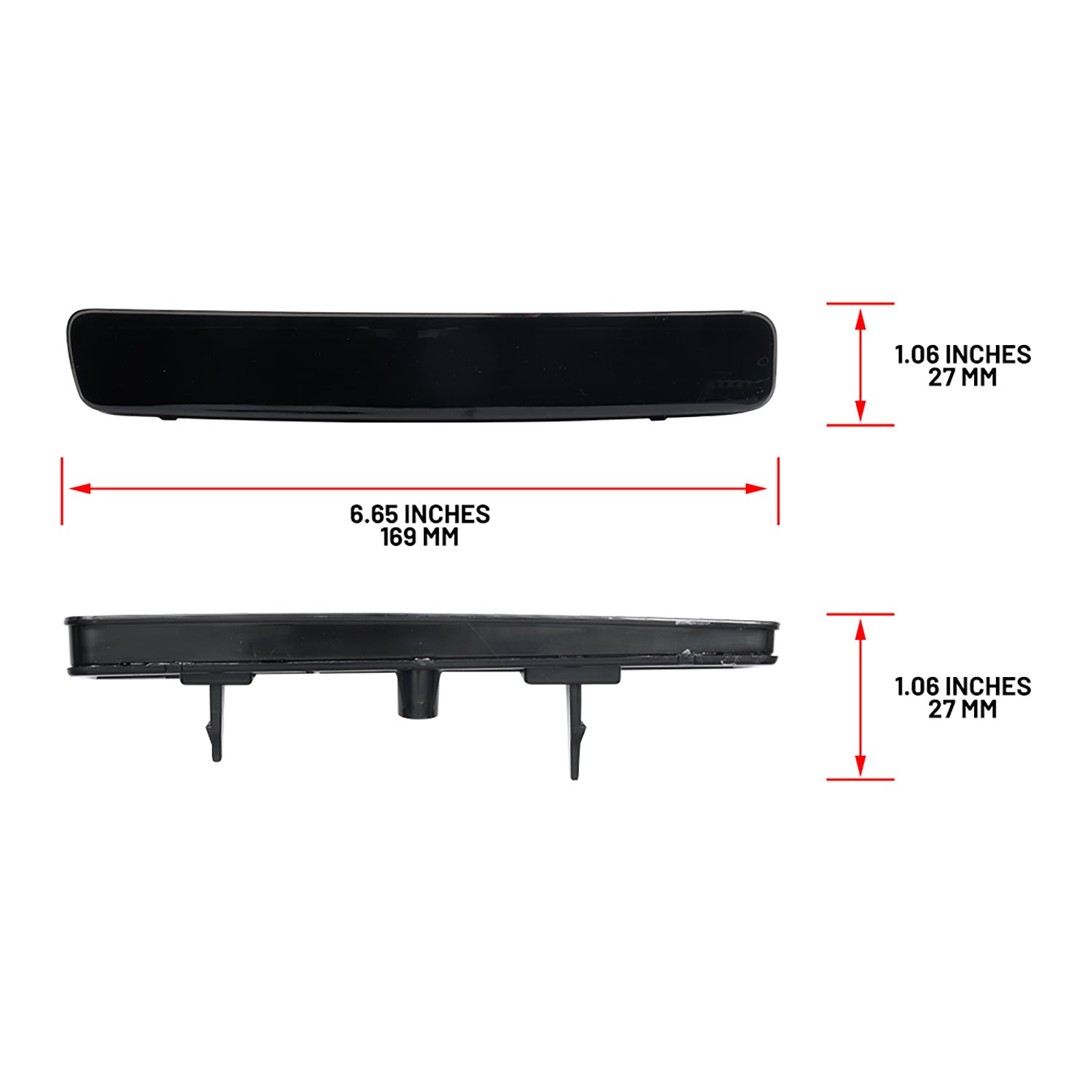Smoked Lens LED Rear Bumper Reflector Lights For 2023+ Toyota GR Corolla, etc. - NS Auto Lighting