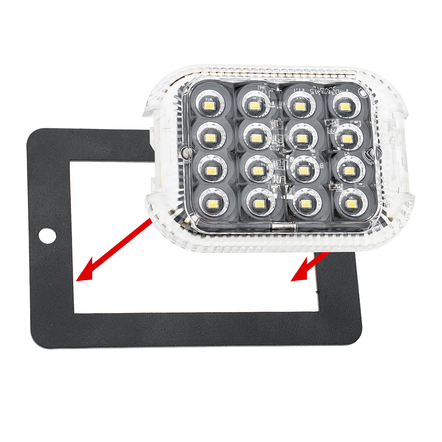 Kit de conversion d&#39;éclairage intérieur à LED pour fourgonnette Ford Transit 2015+