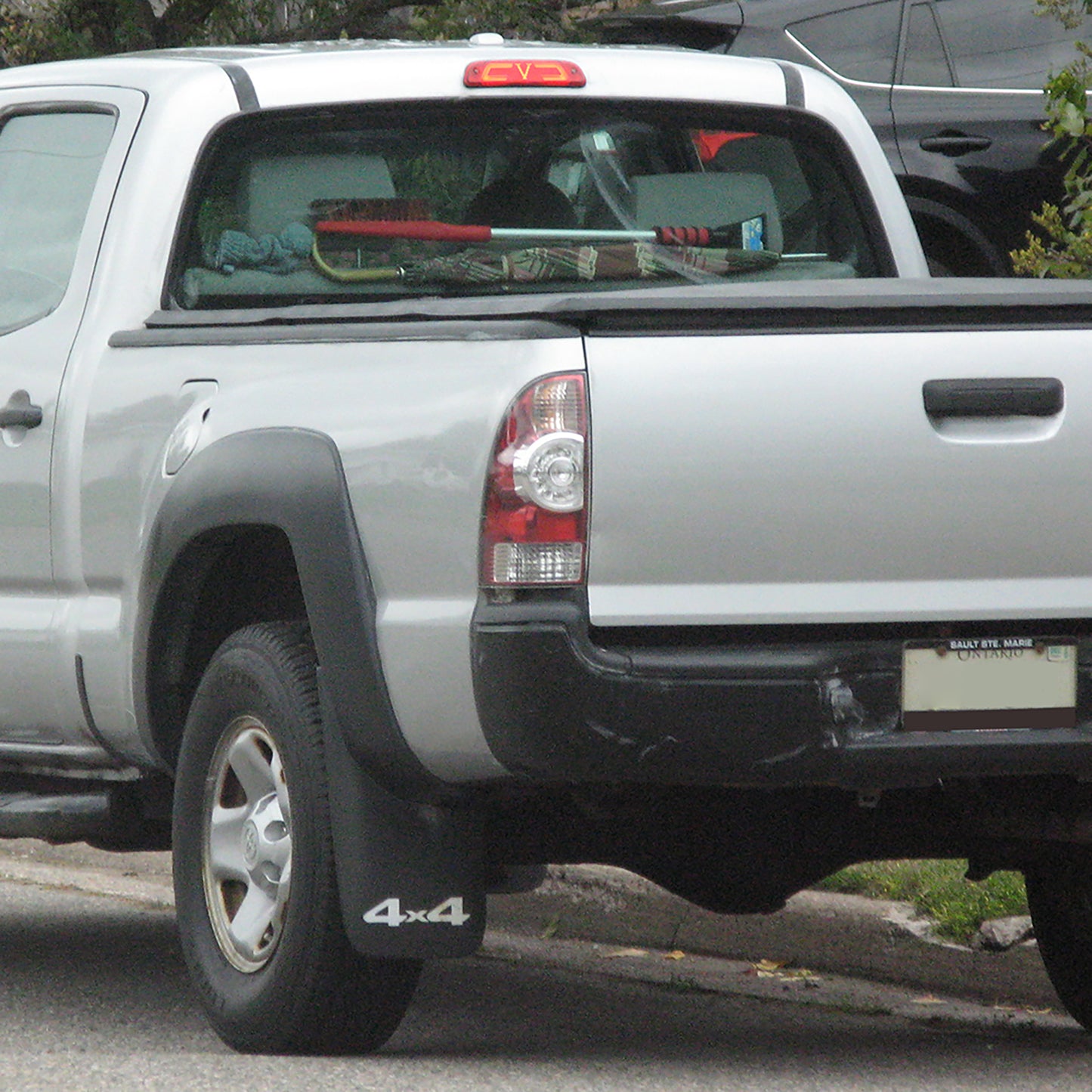 Red Lens Double C-Shaped LED Third Brake Light For 1995-2015 Toyota Tacoma - NS Auto Lighting