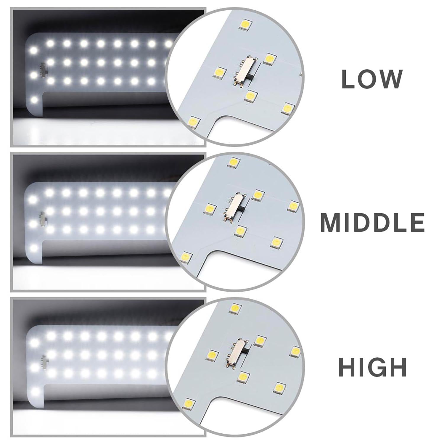 White LED Interior Light Kit Circuit Boards For 2020-up Toyota GR Yaris, etc. - NS Auto Lighting