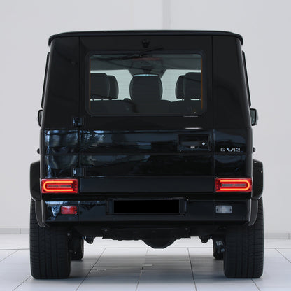 W463A Style Red Lens Dynamic LED Tail Light Assembly For 2002-2018 Mercedes Benz G-Class W463 - NS Auto Lighting
