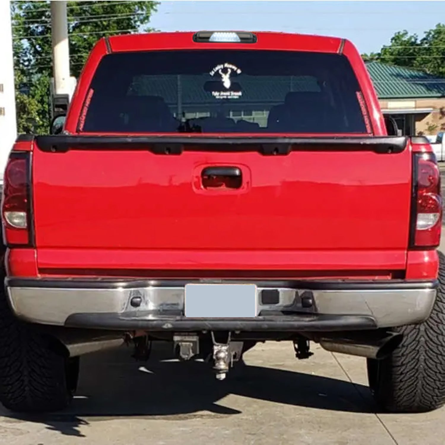 Smoked Lens Double C-Shaped LED Third Brake Light For 1999-2007  Chevrolet Silverado, GMC Sierra - NS Auto Lighting