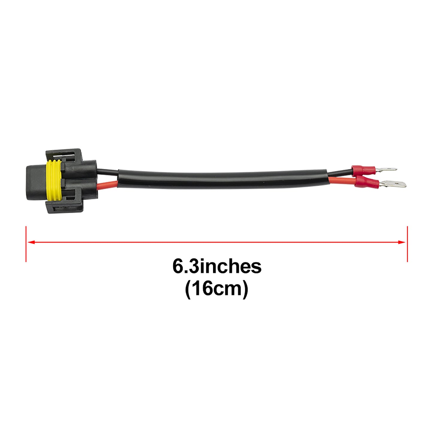 H11B Male to H11 Female Conversion Adapter Wiring Harness Plug and Play