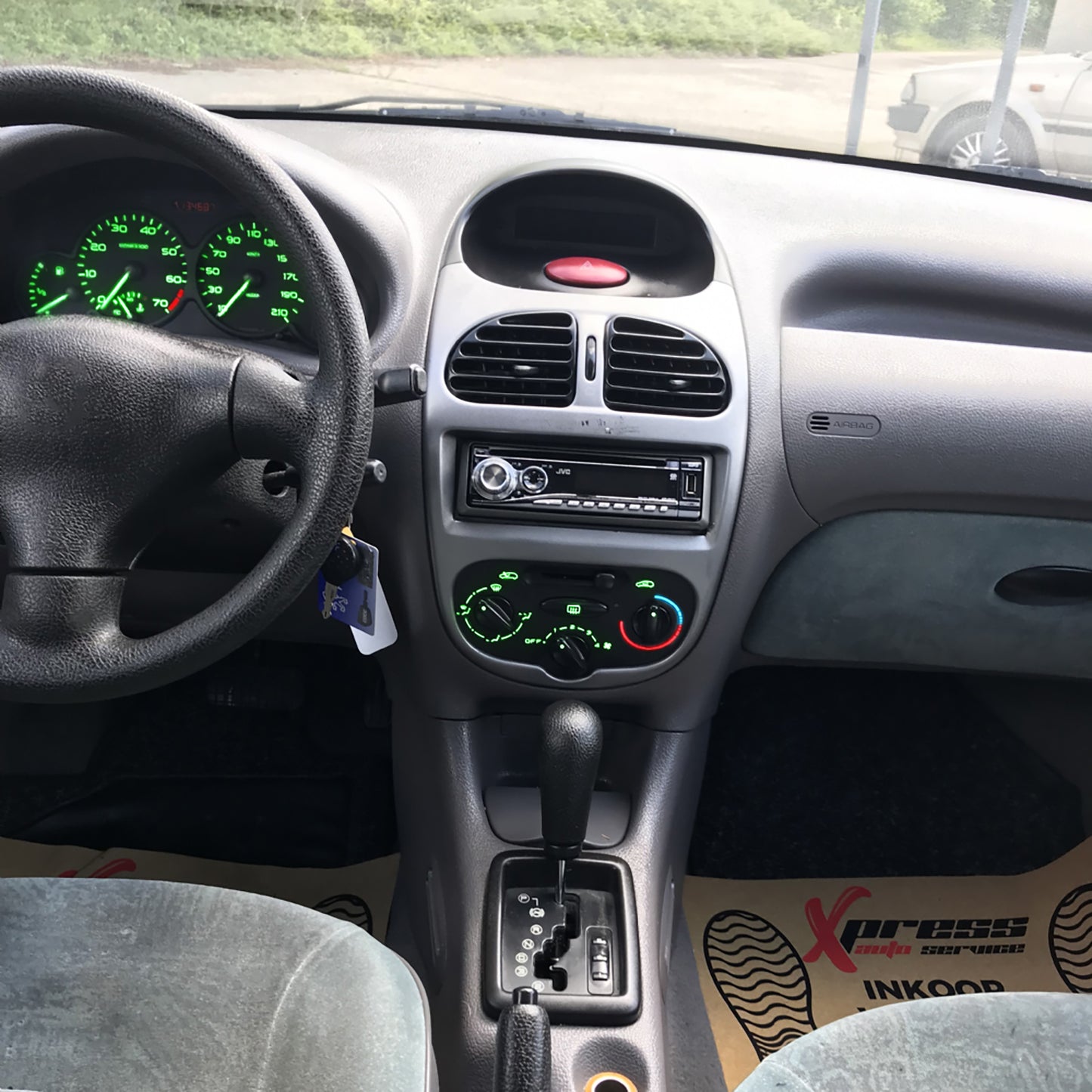 T5 Green LED Dashboard Instrument Panel Light Bulbs For Peugeot 206, Citroen C5, etc.
