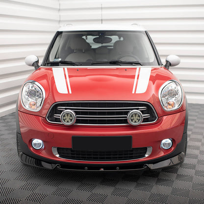 Chromed Finish LED Halo Rally Driving Lights For Mini R60 R61 - NS Auto Lighting