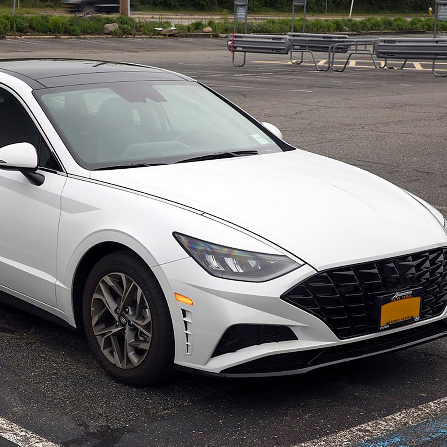 Clear Lens LED Front Bumper Side Marker Lights For 2020+ Hyundai Sonata - NS Auto Lighting