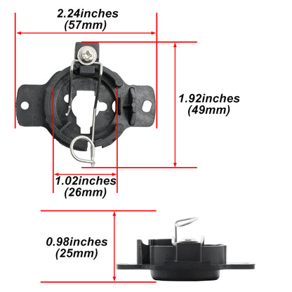 H1 HID Headlight Bulb Retainers For Nissan, Mercedes Benz, etc. - NS Auto Lighting