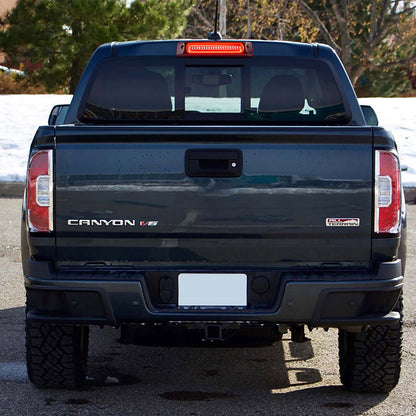 Red Lens F1 Style Strobe LED Third Brake Light For 2015-2022 Chevrolet Colorado, GMC Canyon - NS Auto Lighting
