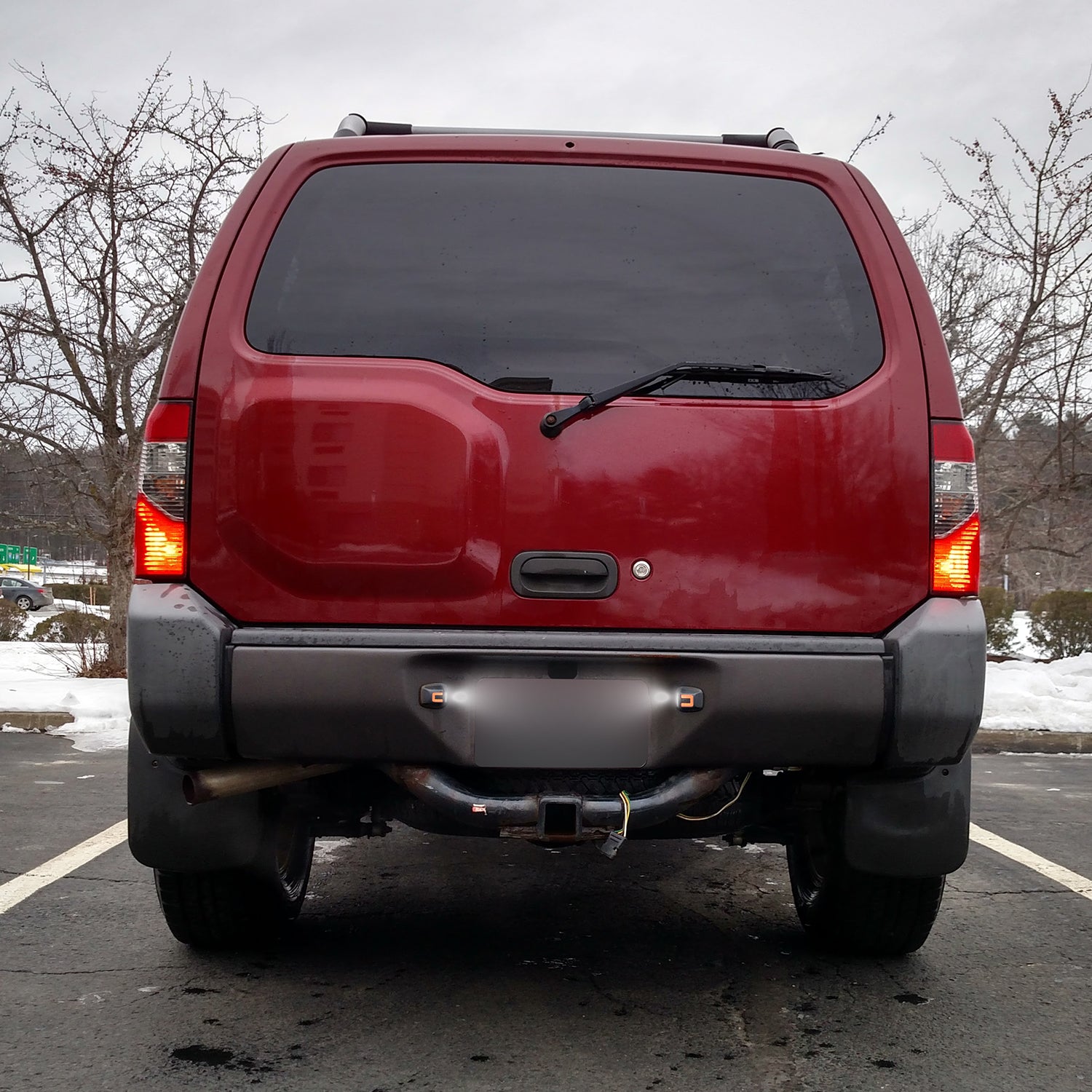 OLED U-Shaped License Plate Lights For 1998-2004 Nissan Frontier, etc. - NS Auto Lighting