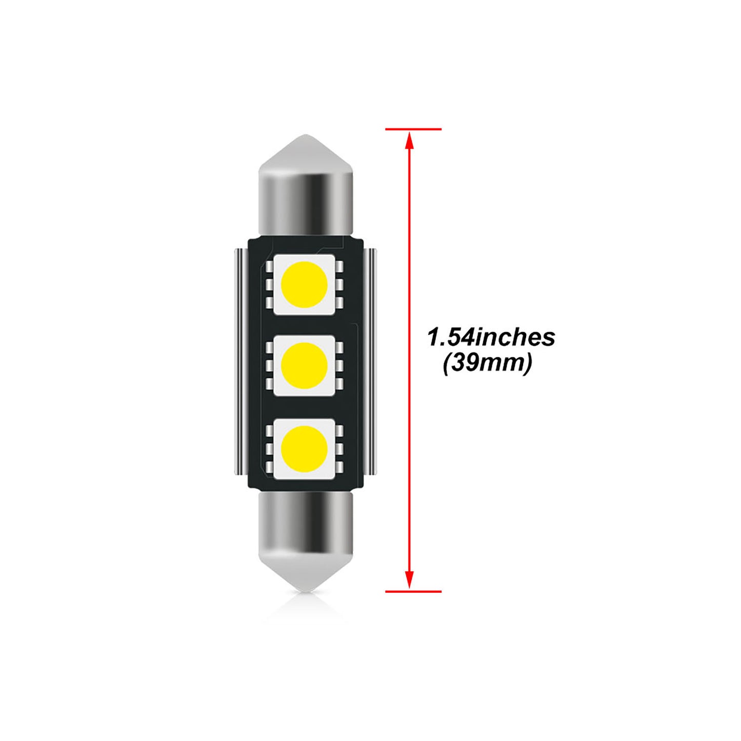39mm 5050 Festoon LED Interior Dome Map Light Bulbs