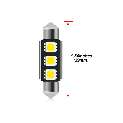 39mm 5050 Festoon LED Interior Dome Map Light Bulbs
