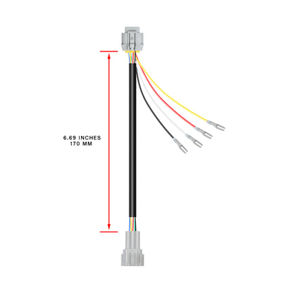 4th Brake Rear Fog Light Plug and Play Wiring Harness For 2009-2020 Nissan 370Z