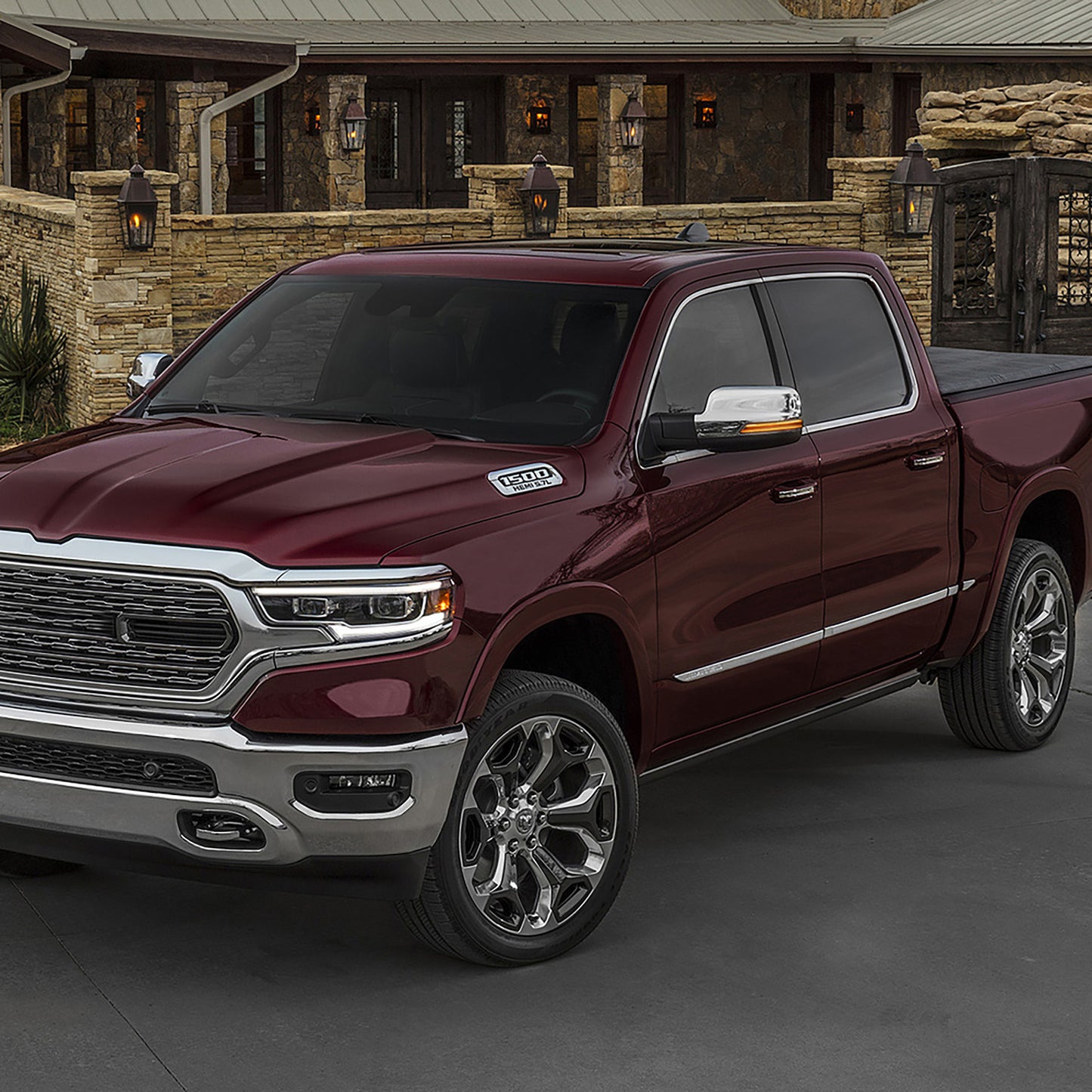 Smoked Lens Dynamic LED Side Mirror Turn Signal Lights For 2019-2024 Dodge Ram 1500 DT - NS Auto Lighting