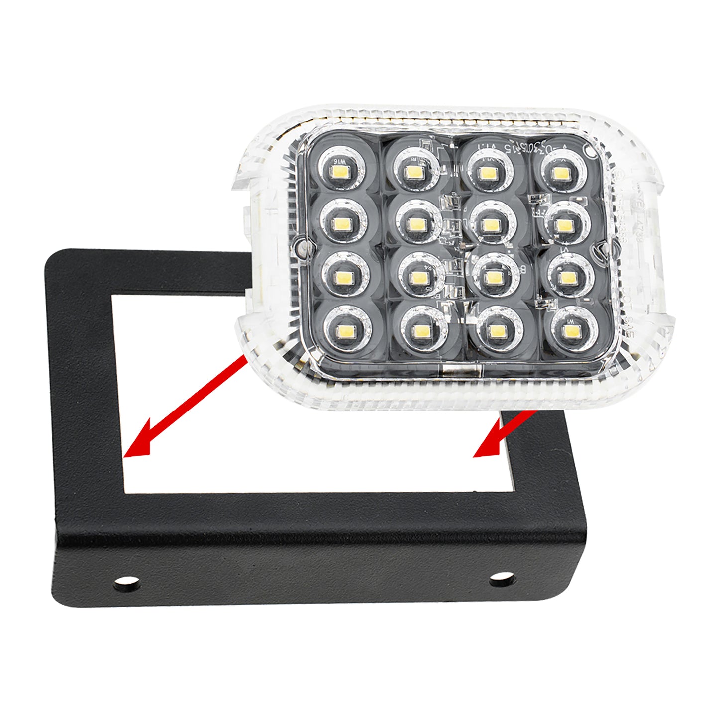 LED Innenraumbeleuchtung für den Laderaum, Camper-Umrüstsatz zum Selbermachen für Ford Transit Cargo Van ab 2015