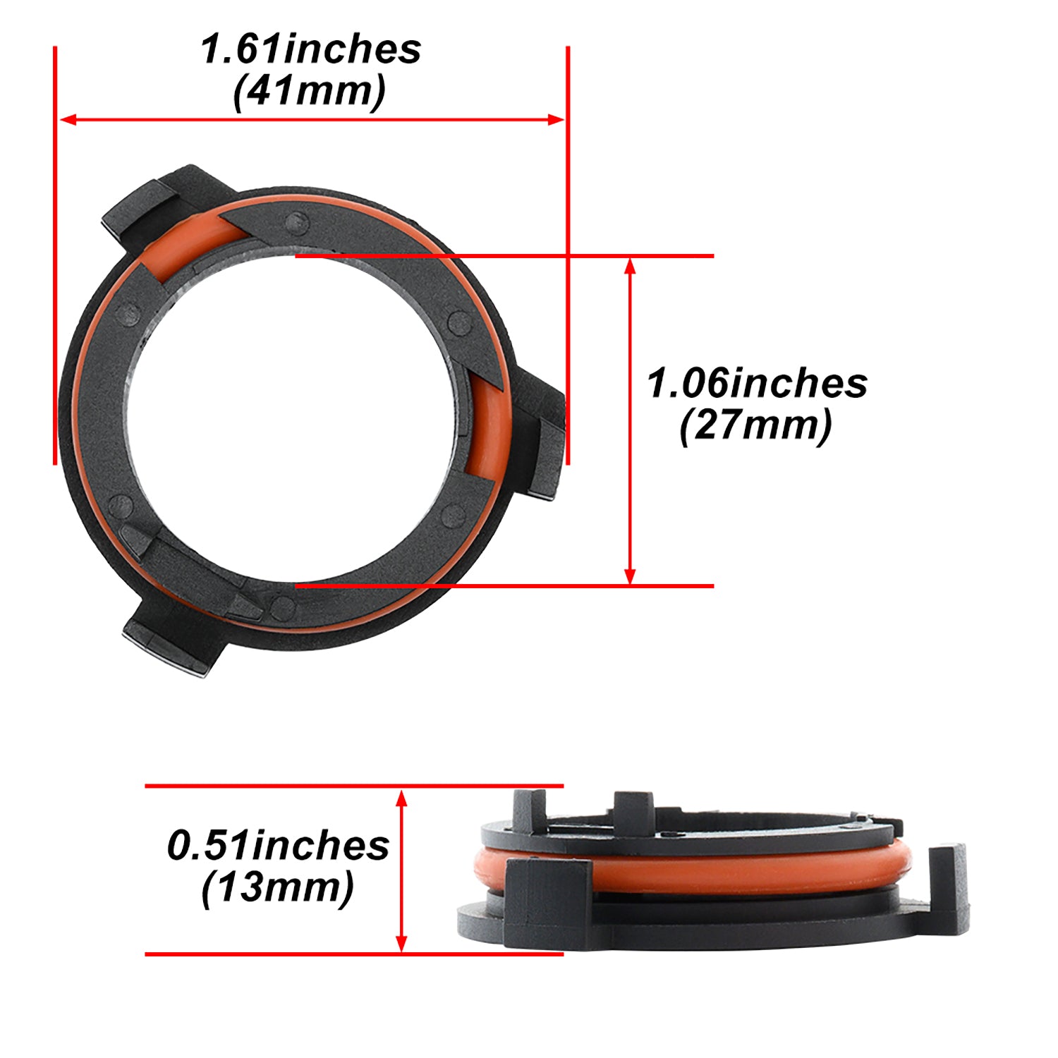 H7 LED HID Headlight Bulb Retainers For Opel Astra G, etc. - NS Auto Lighting