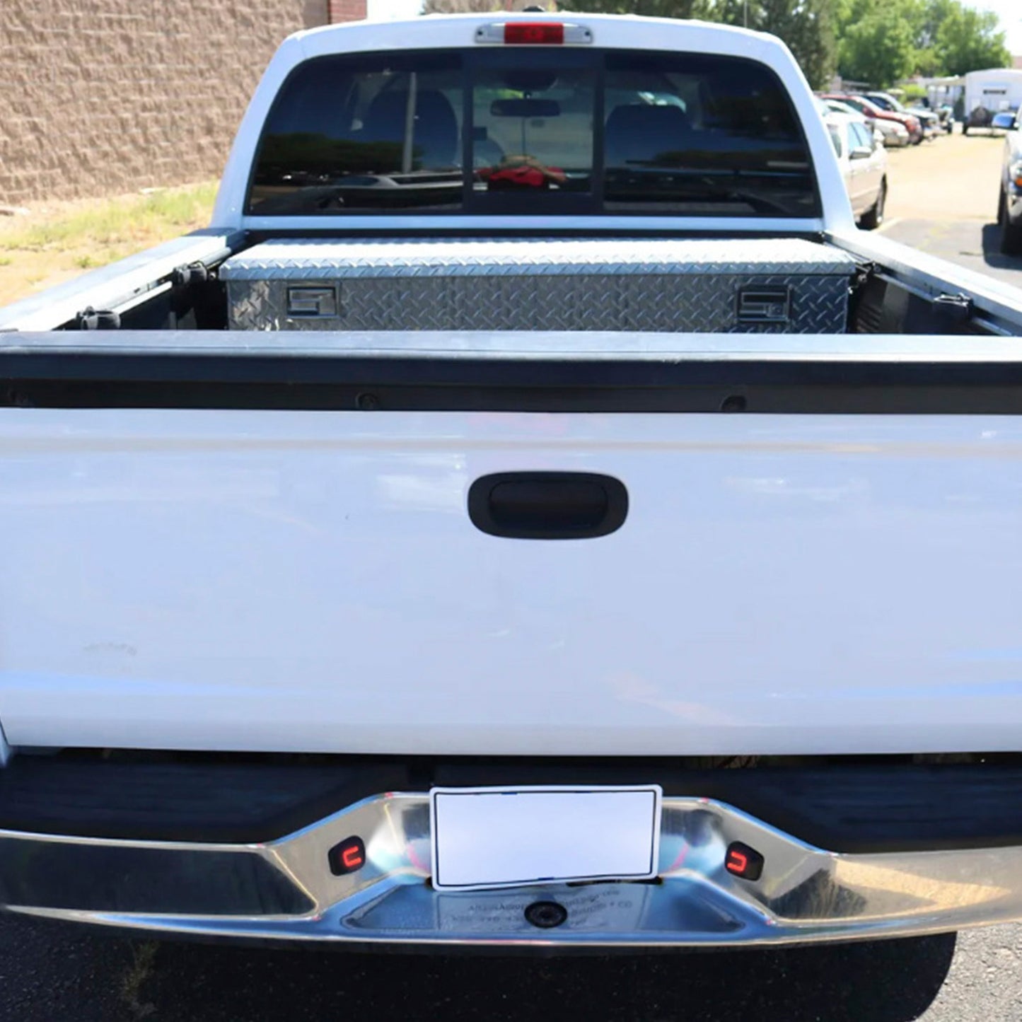 OLED U-Shaped License Plate Lights For Dodge Dakota, etc. - NS Auto Lighting