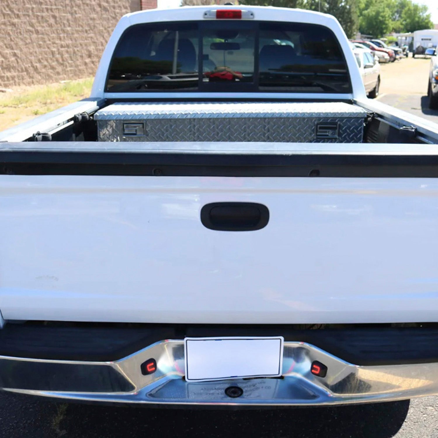 OLED U-Shaped License Plate Lights For Dodge Dakota, etc. - NS Auto Lighting