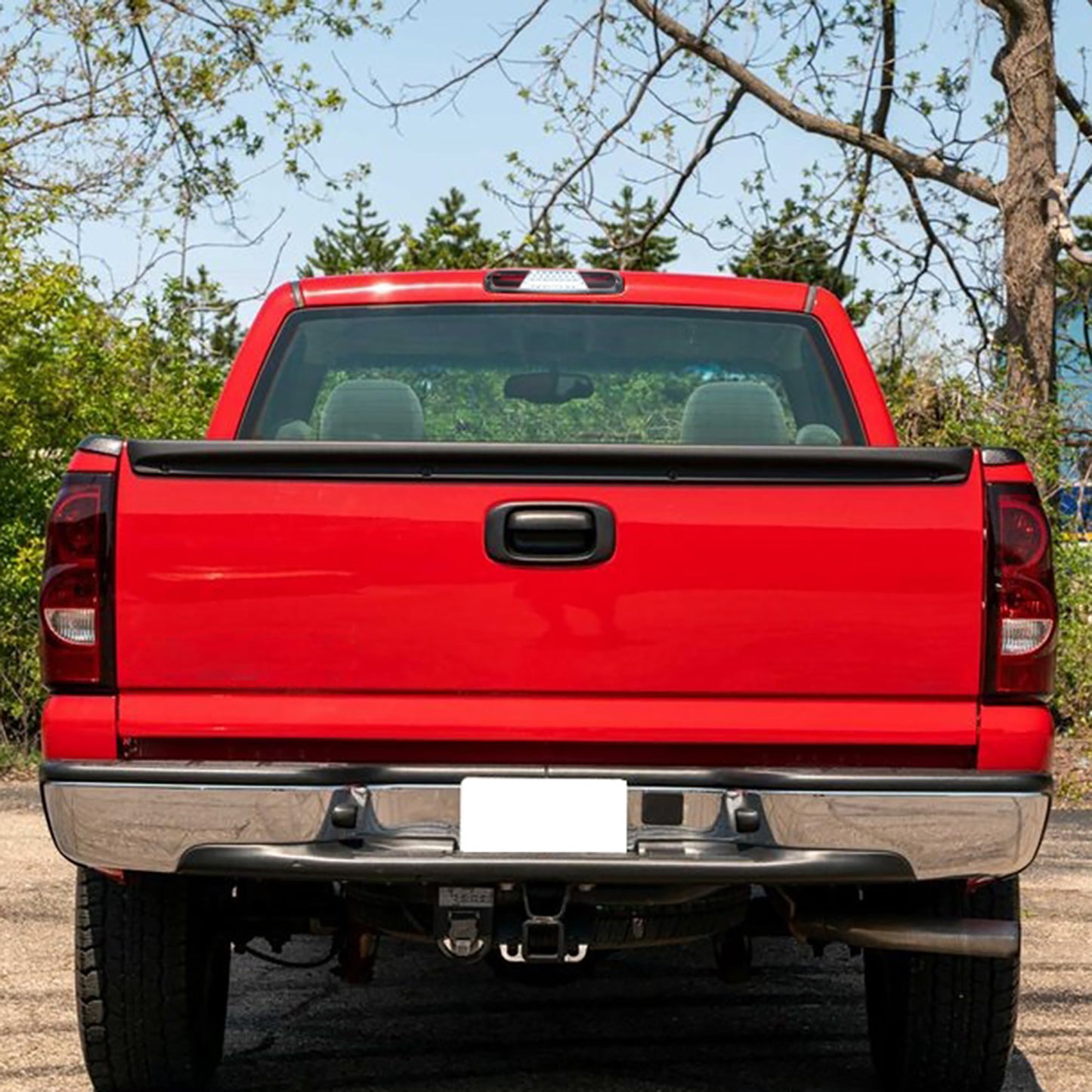 Red Lens Double C-Shaped LED Third Brake Light For 1999-2007 Chevrolet Silverado, GMC Sierra - NS Auto Lighting