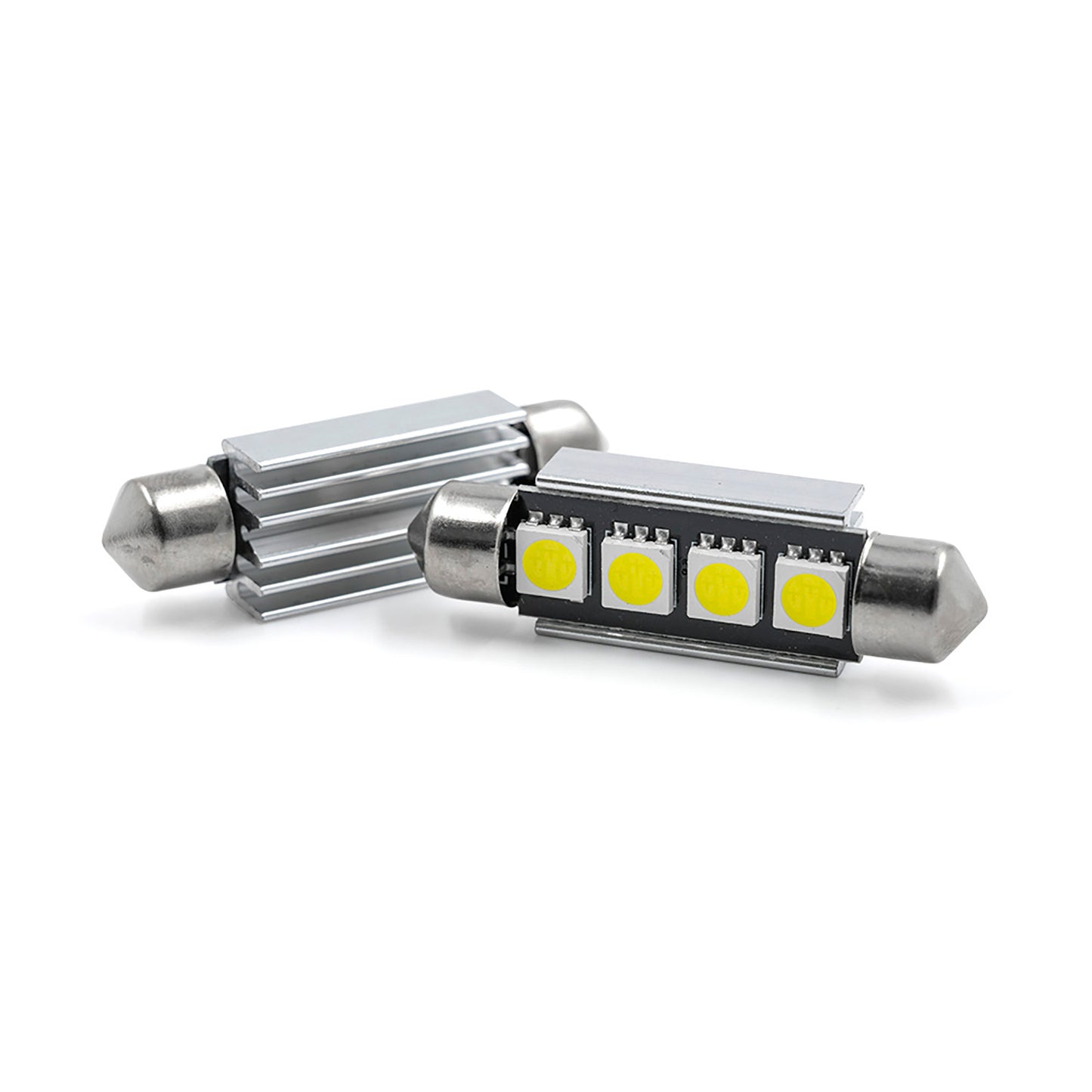 42mm 5050 4SMD Festoon LED Interior Map Dome Reading Light Bulbs