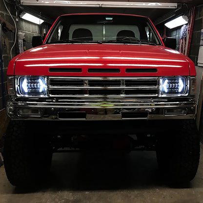 Phare carré à LED Switchback 7X6 avec clignotant DRL
