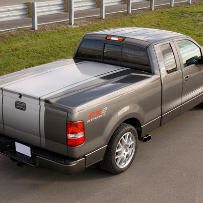 Smoked Lens Double C-Shaped LED Third Brake Light For 2004-2008 Ford F150, etc. - NS Auto Lighting