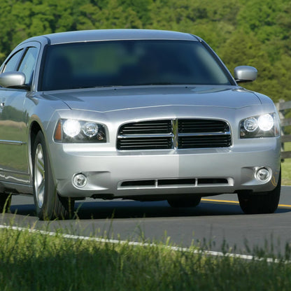 Front-LED-Tagfahrlicht-Birnen für Dodge Charger Viper Intrepid, superhell, 50 W, 6500 K, Xenonweiß, 9005XS HB3A, Fernlicht, Abblendlicht, Glühbirnen-Kit