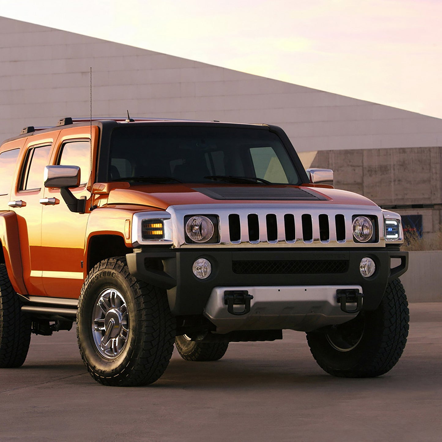 Smoked Lens Switchback Dynamic LED Front Turn Signal Lights For 2006-2010 Hummer H3, etc. - NS Auto Lighting
