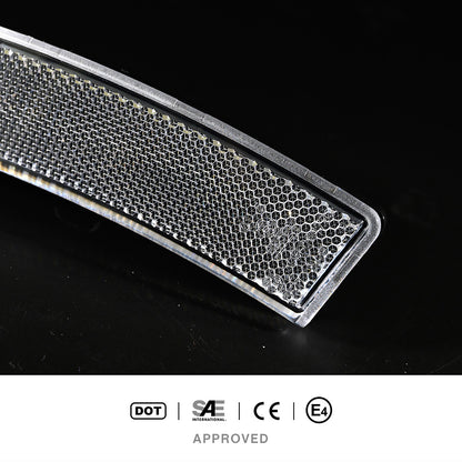 JDM Style Clear Lens White LED Front Bumper Side Marker Lights For 2022+ Toyota GR86 - NS Auto Lighting