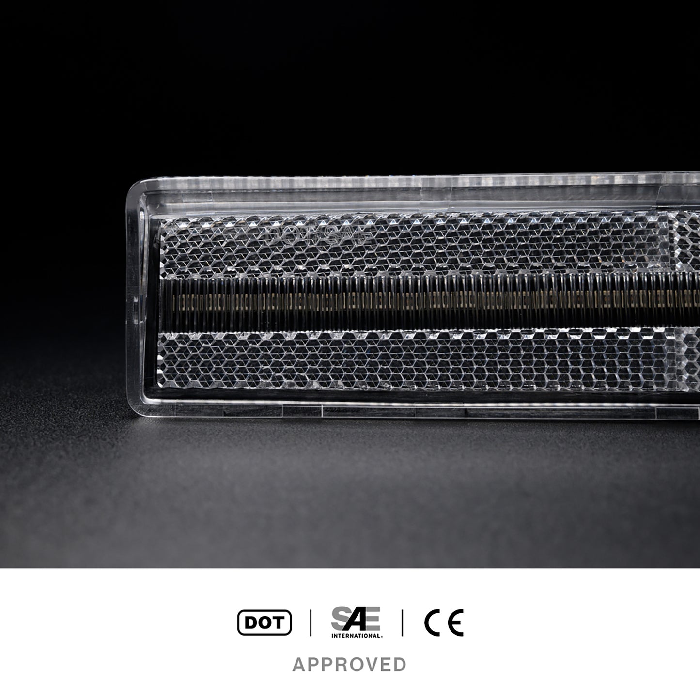Clear Lens Amber LED Front Side Marker Lights For 1980-1986 Ford F-Series, etc. - NS Auto Lighting