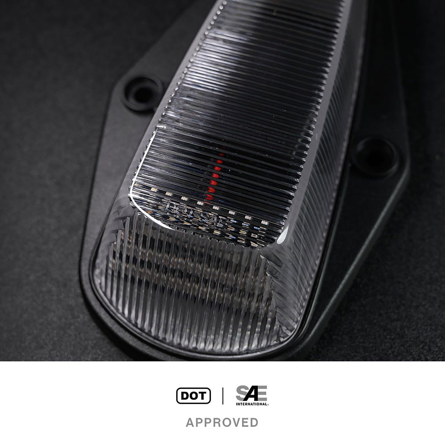 Clear Lens Amber LED Cab Roof Lights For 1984-1996 Ford F-Series - NS Auto Lighting