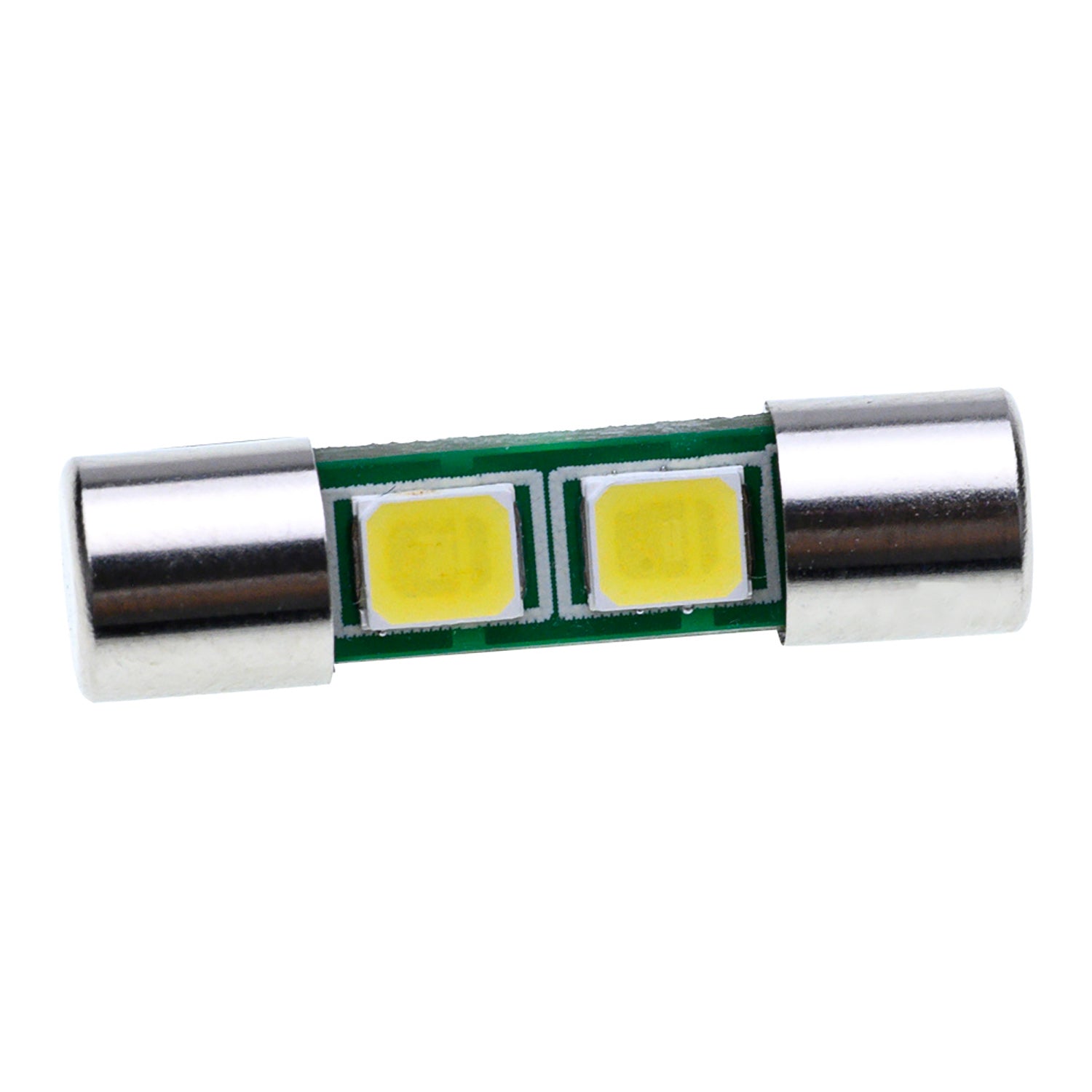 20mm 2835 Festoon LED Sun Visor Vanity Mirror Light Bulbs For 2004-2013 Nissan Titan, etc. - NS Auto Lighting