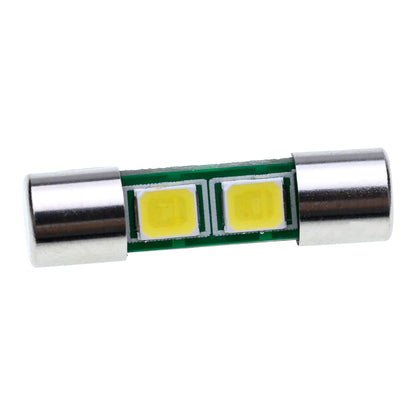 20mm 2835 Festoon LED Sun Visor Vanity Mirror Light Bulbs For 2004-2013 Nissan Titan, etc. - NS Auto Lighting