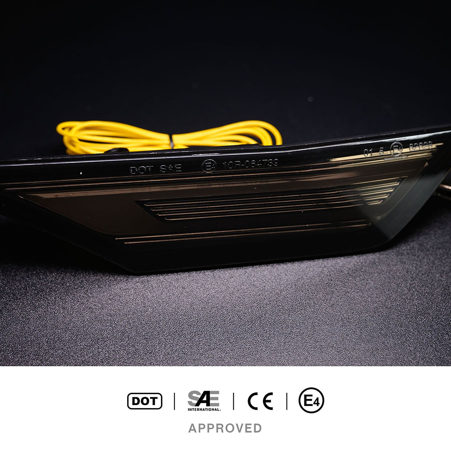 GT RS Style Smoked Lens Switchback Dynamic LED Side Marker Lights For 2016-2021 10th Gen Honda Civic - NS Auto Lighting